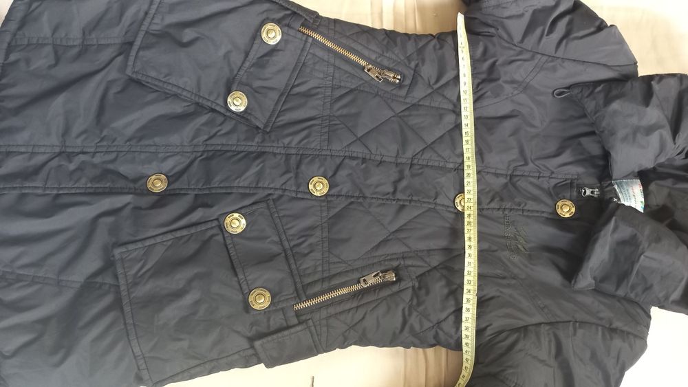 Пуховик пальто теплий зимовий на зріст 146см, дівчинка