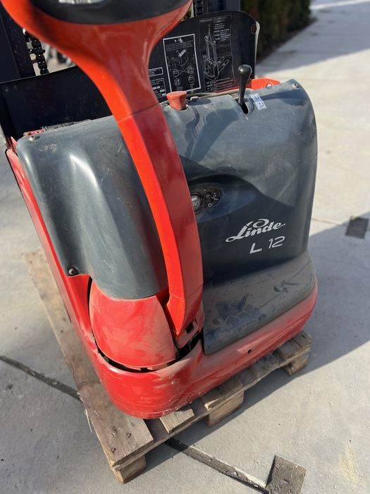 Linde L12 – elektryczny wózek paletowy | sprawny