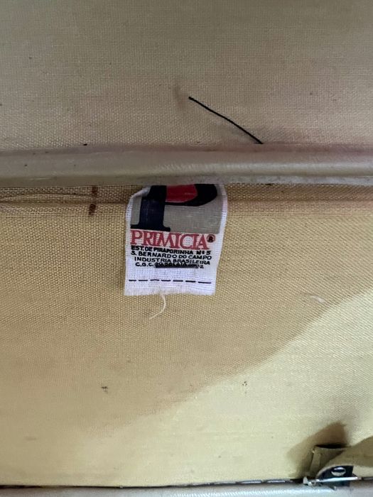 Mala Antiga de Viagem Verde