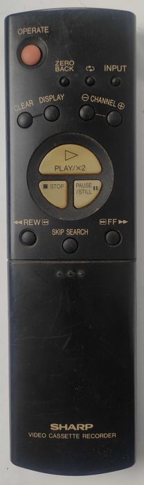 Oryginalny pilot Sharp G0023AJ – Made in Japan – magnetowid VHS vintage
