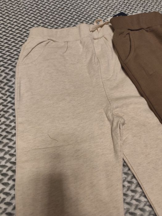 Nowe spodnie dresowe 2pak, r. 128/134, jojo mam bebe