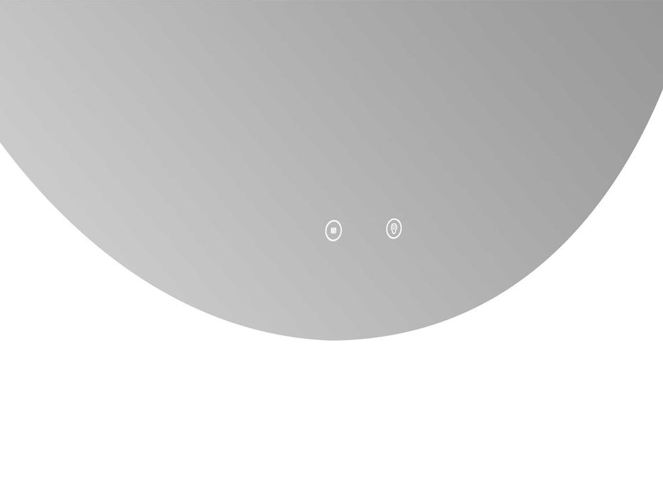 Espelho de WC com Luz e Anti embaciamento