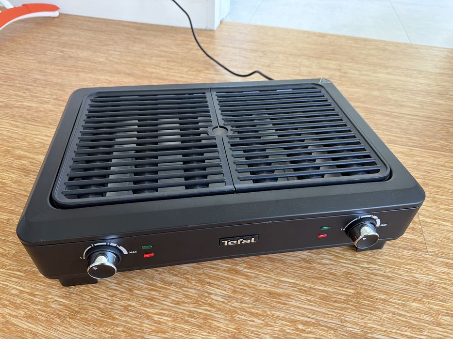 Tefal TG900812 Smokeless (baixo fumo) – completo e a funcionar