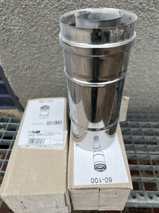 Rura kwasowka dwuscienna 60/100