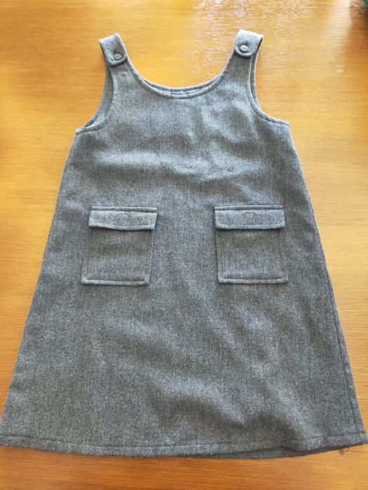 Vestido inverno para menina