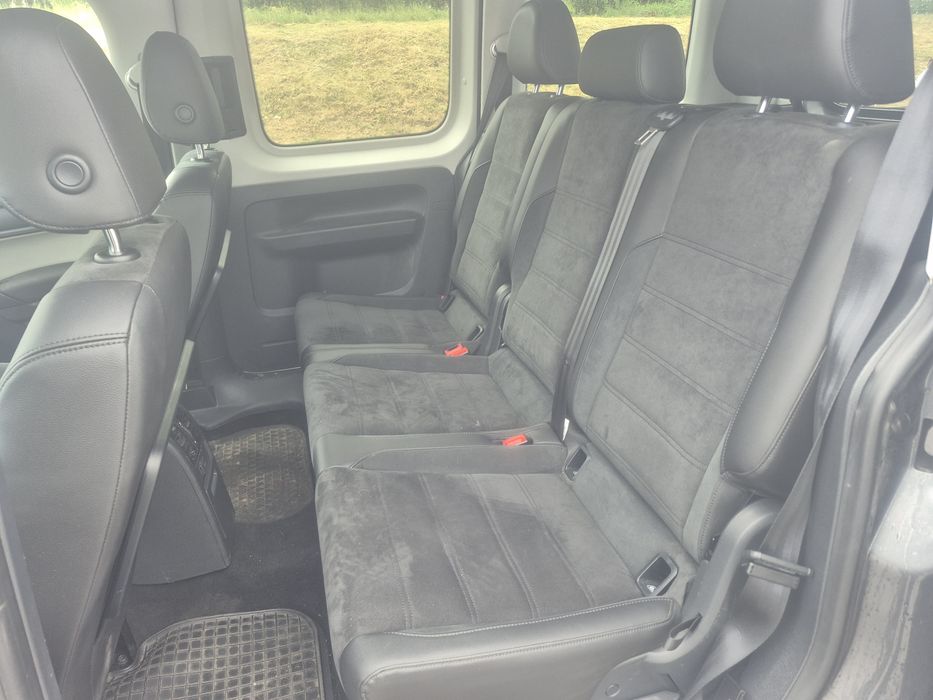 VW Caddy DSG, alcantara