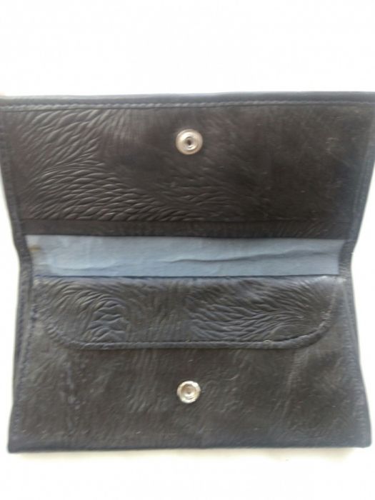 Nowy Portfel damski PRL skóra