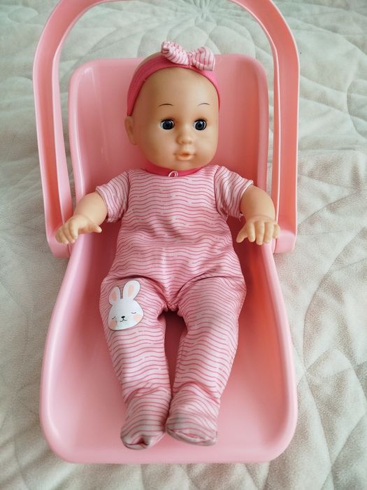 Lalka z nosidełkiem 36 cm