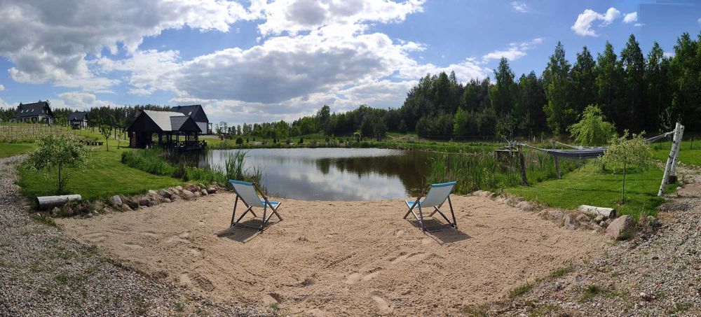 Dom z basenem i sauną na Kaszubach