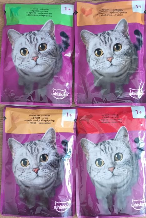 Whiskas oryginalne saszetki mix (90 sos)