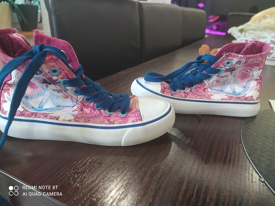 Wysokie trampki tenisówki buty