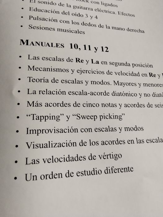 Curso de guitarra ccc