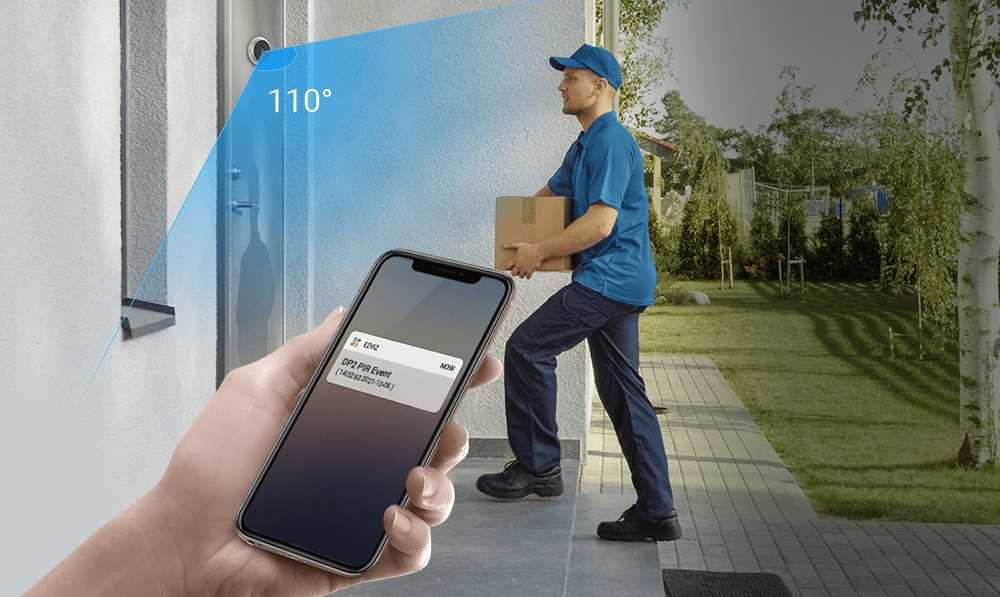 Vídeo Porteiro Ezviz * WiFi * Ecrã Tátil a Cores de 4,3 Polegadas