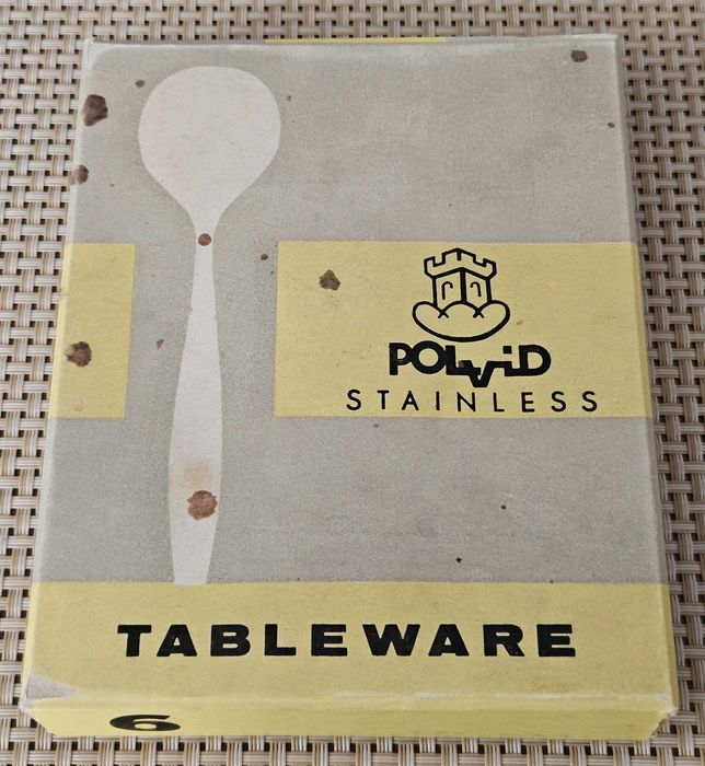 Nowy komplet 6 szt. łyżeczek oryginalny Polvid Cieszyn