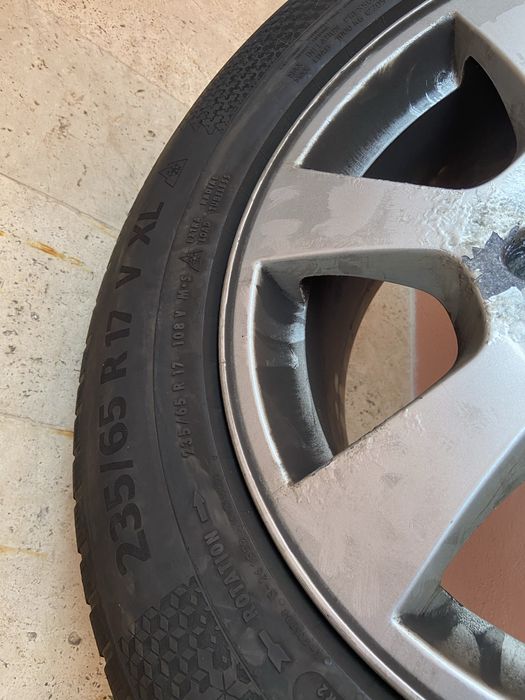 Jantes originais Volvo XC60 + pneus Continental Novos (Winter) x4