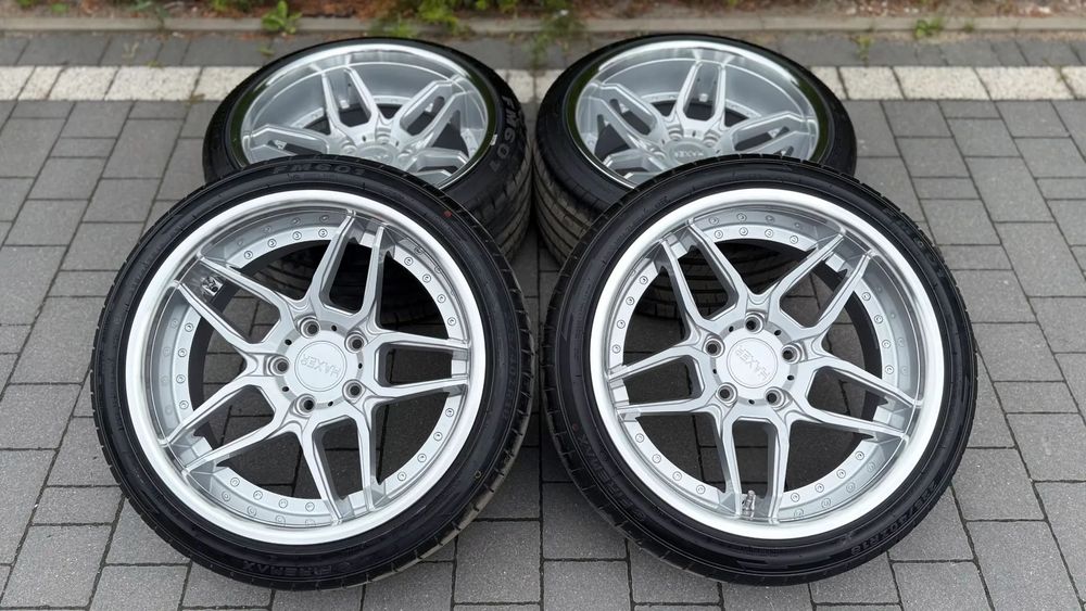 Koła r18 5x120 225/40 255/35 ET20 ET15 8.5J 10J bmw SA01 MS FELGI HAXER HX030 E34 E60 E61 F10 F07 E24 E63 E64 F12 E32 E65 E38 E67 F01 F02 E31 E52 alufelgi
