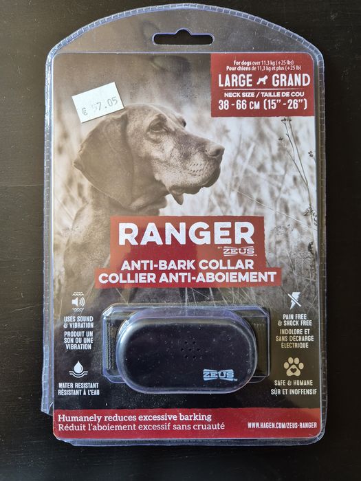 Coleira Anti-Latido - Novo
