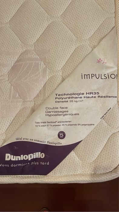 Colchao dupla face hipoalergico