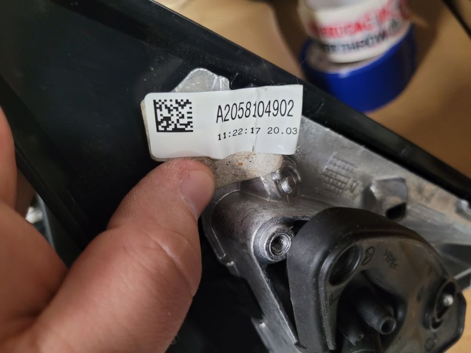 Lusterko Lewe Mercedes W205