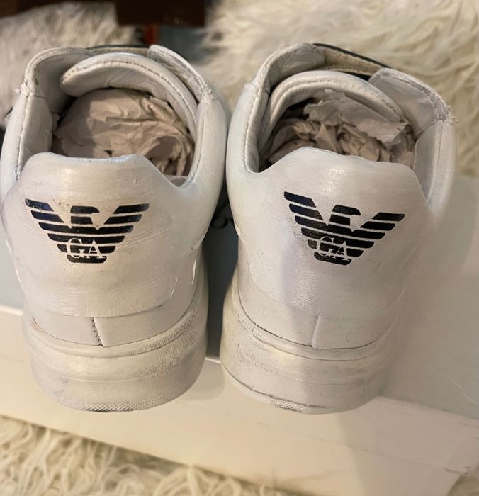 Sapatilhas Empório Armani em  pele .