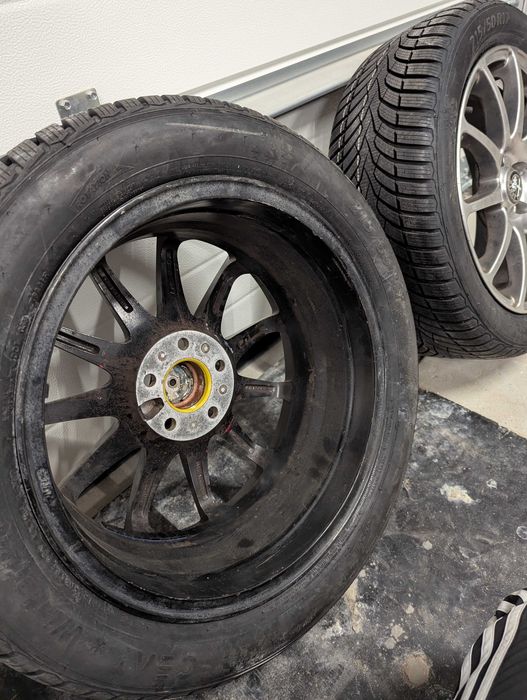 Piękne koła zimowe(nowe opony) 5x110 AlfaRomeo 159 , Opel, Saab, 215/50 R17