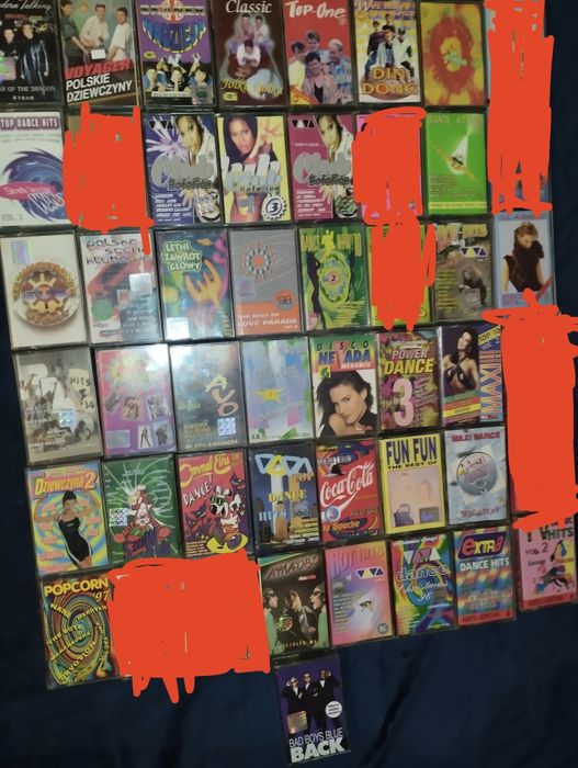 Stare kasety magnetofonowe orginalne