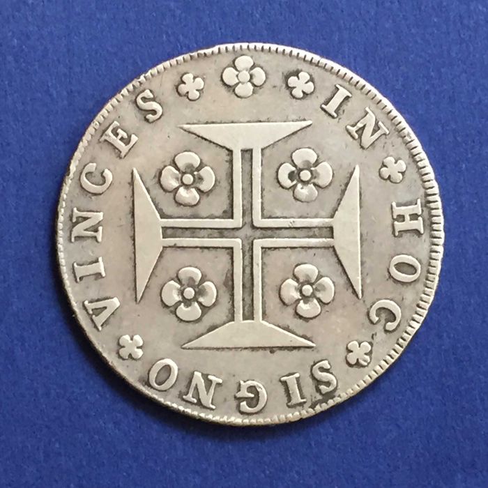 CRUZADO NOVO (480 réis) 1793 (COROA ALTA) D. Maria I - prata