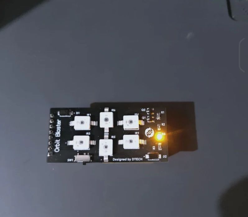 M5STICK infravermelho placa