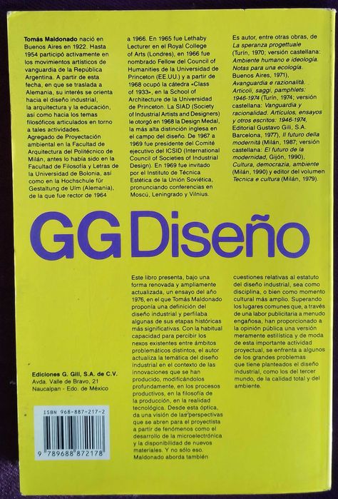El diseño industrial reconsiderado