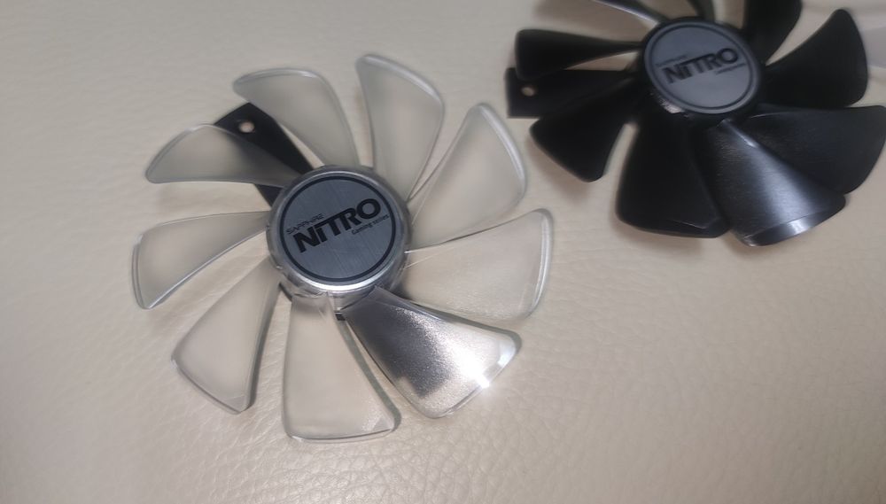 Ventilador cooler para sapphire Rx 470, 480, 570, 580, 590 e nitro