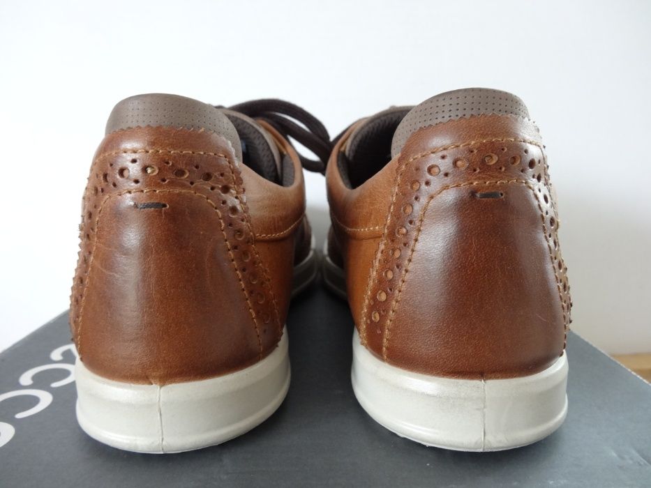 Buty ECCO COLLIN roz 43 Skóra Półbuty Męskie
