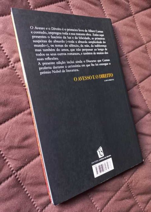 O Avesso e o Direito - Albert Camus
