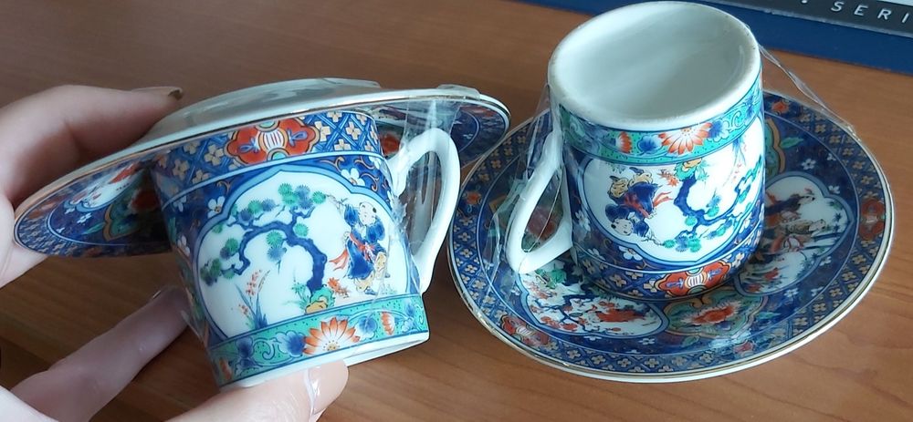 Conjunto 2 chávenas de café (japonesas)