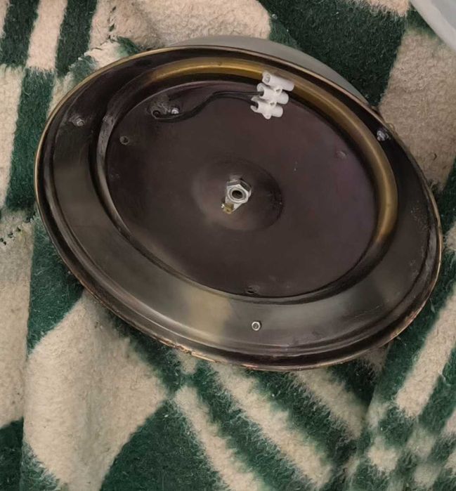 Candeeiro de tecto rústico