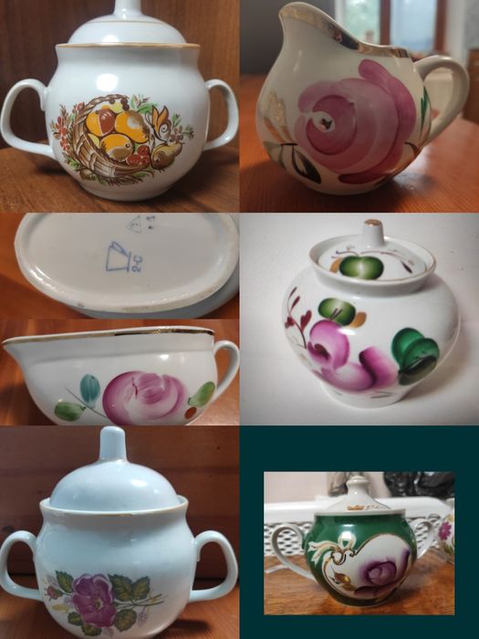 Конфетниця    сахарниця