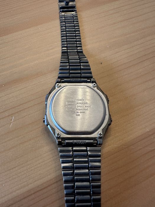 Zegarek Casio A168WE  3298 zegareek cyfrowy