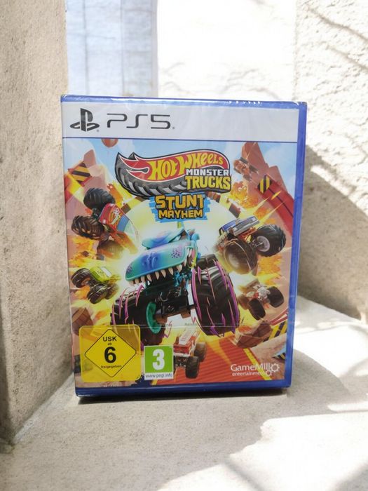 Na Lewara Gra PS5 Hot Wheels Monster Truck Stunt Mayhem