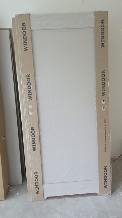 Drzwi bezprzylgowe Elegance slim 90 kaszmir 4szt nowe