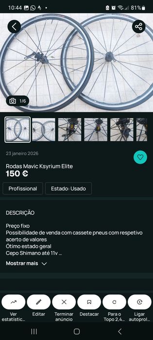 Acessórios para bicicletas oportunidades