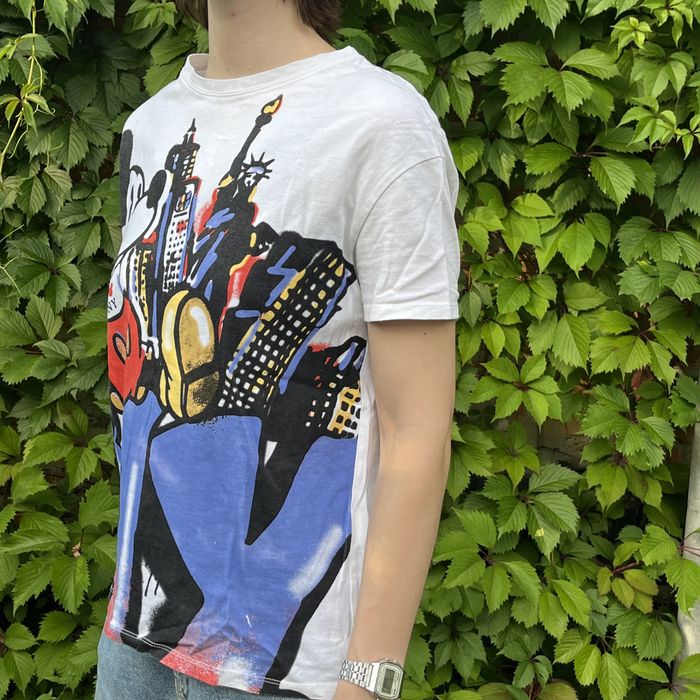 Жіноча футболка ZARA з принтом Мікі Мауса