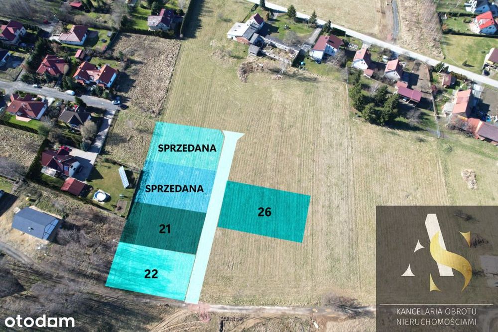 Nowe działki budowlane, Zgorzelec, ul.Zielna