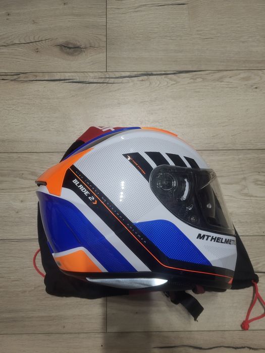 Kask motocyklowy MT Helmets Blade 2 roz. S 55-56 + blenda