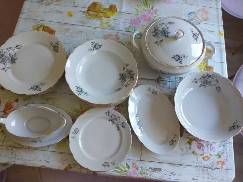 Serwis Obiadowy Ćmielów Stara Porcelana