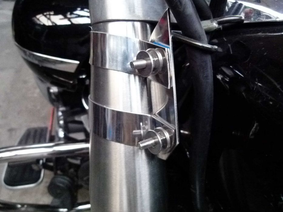 Szyba Yamaha XVS 1300 V Star Bagażnik gmole