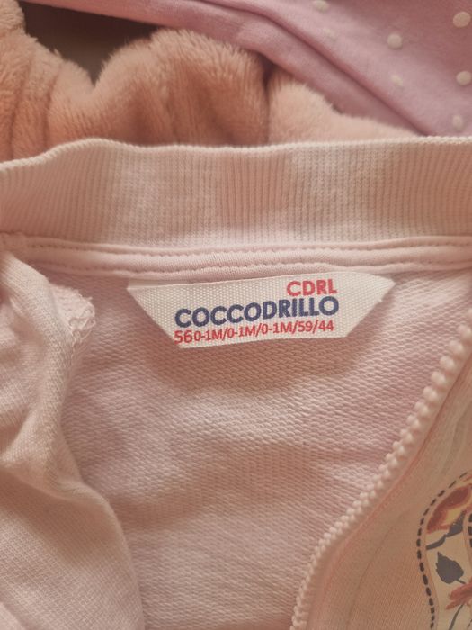56/62 Coccodrillo H&M cool club niemowlęce bluzy dla dziewczynki
