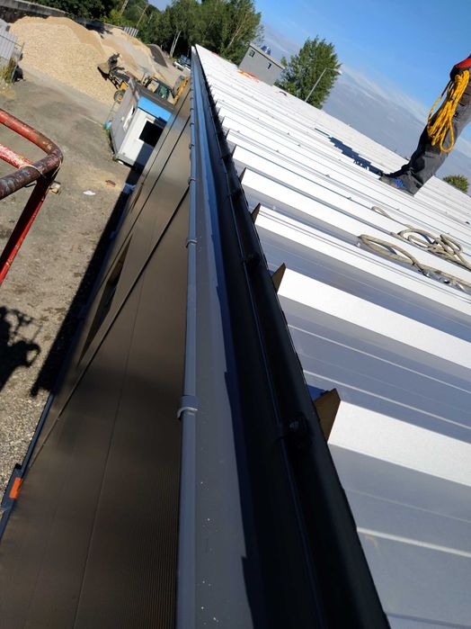 Rynny Stalowe 150 na dowolną długość produkowane u Ciebie na budowie.