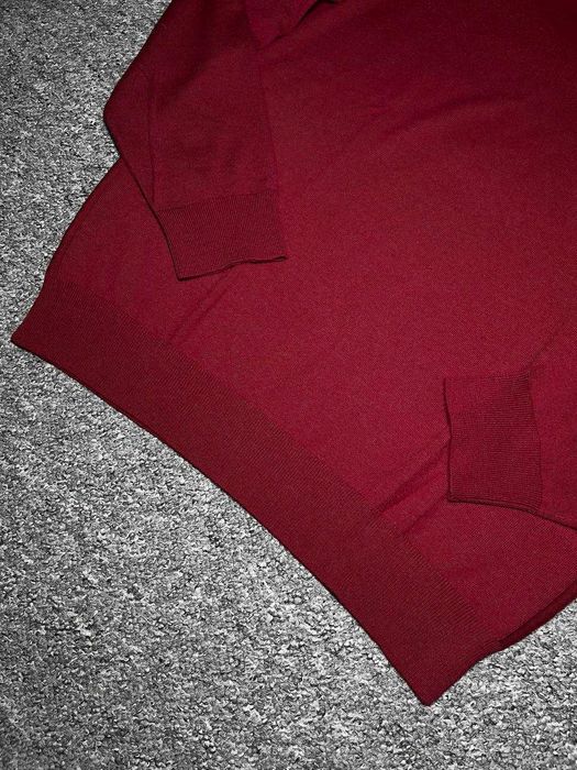 Чоловічий меланжевий светр GANT - 100% Merino Wool - Розмір L