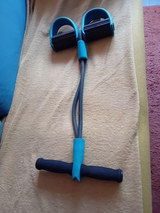 Zestaw do ćwiczeń+pas wyszczuplający na brzuch