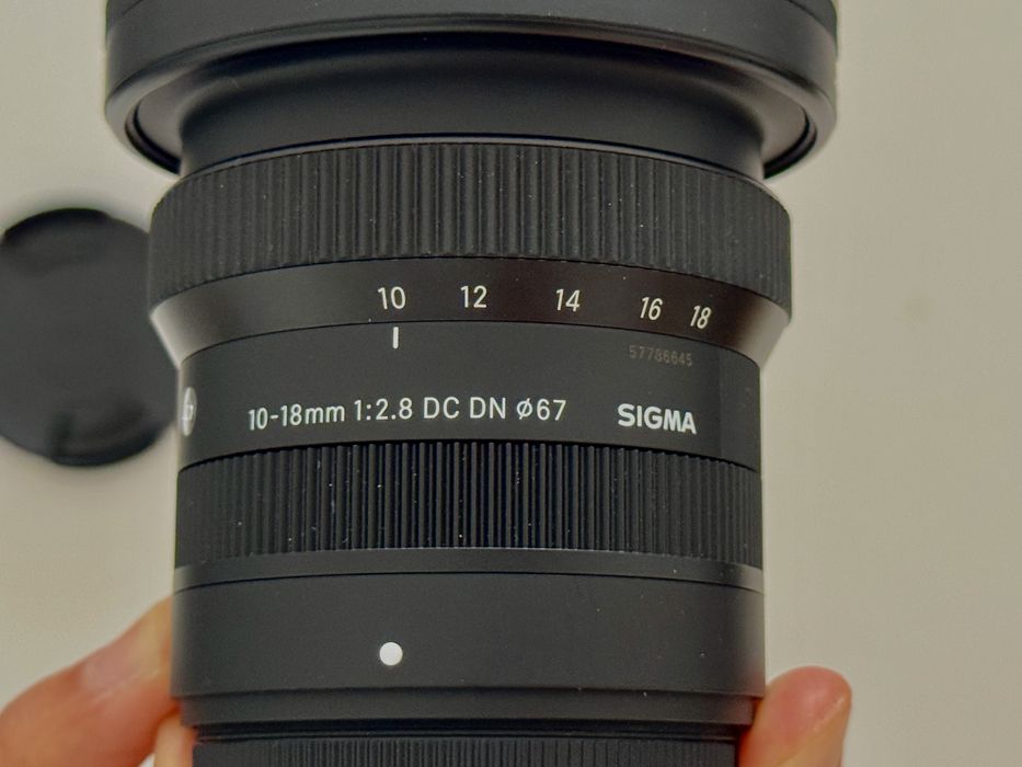 Sigma 10-18mm F2.8 DC DN lente para Fujifilm X
