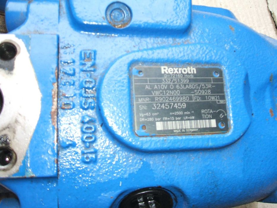 pompy hydrauliczne tłoczkowe REXROTH